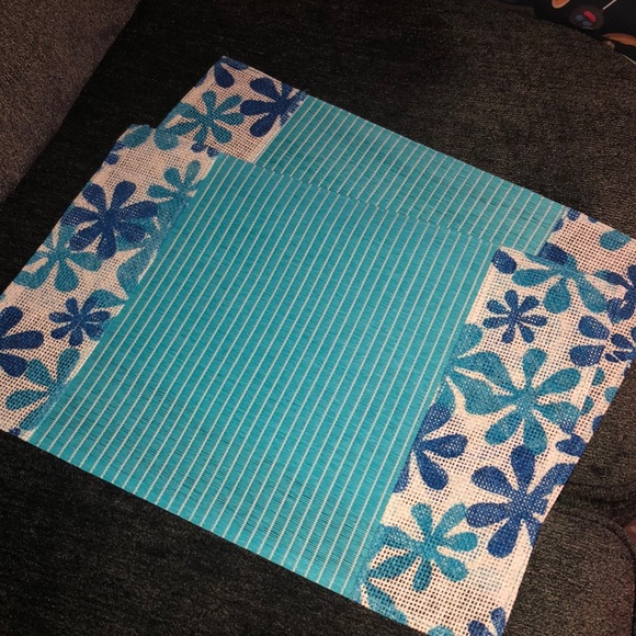 Other - Set of two blue floral placemats